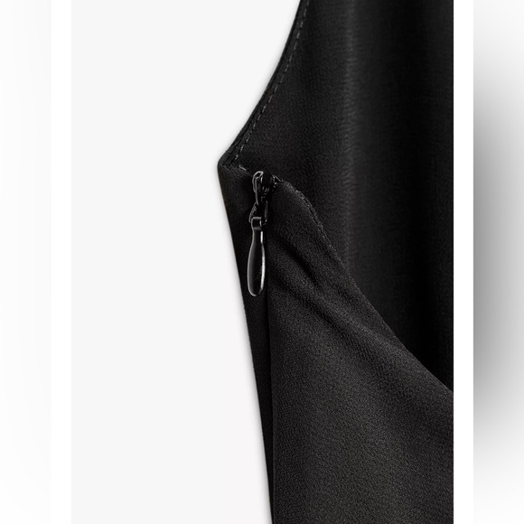 Zara Halter Ruffled Maxi Dress - Picture 11 of 12